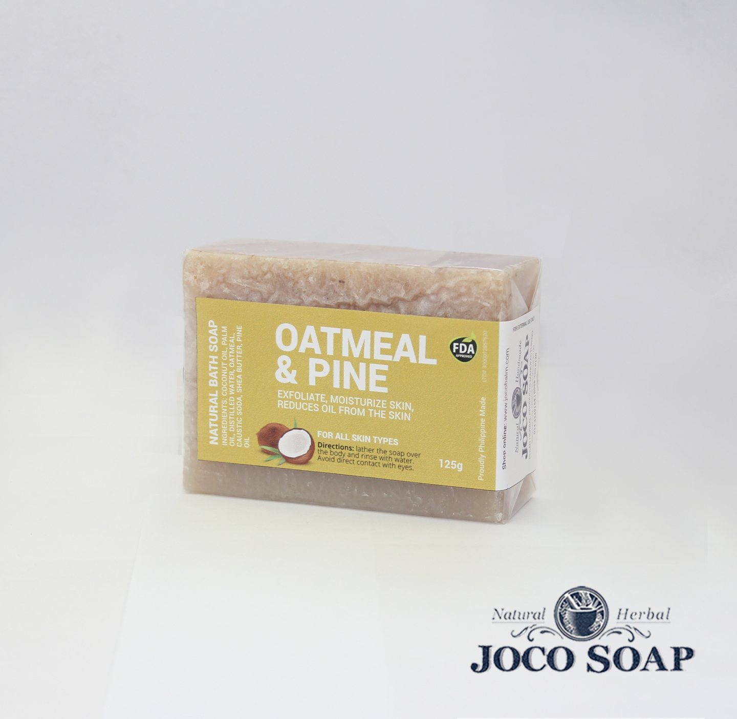 Joco Natural Soap - Oatmeal & Pine